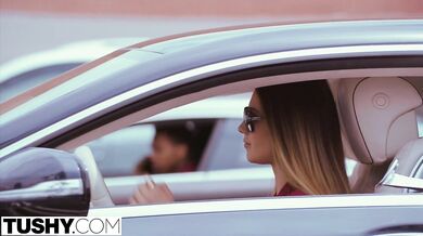 Beauty brunette in romantic sex