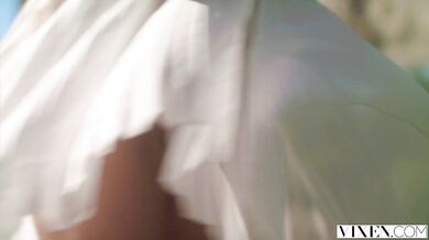 Romantic sex with slim blonde Kenna James