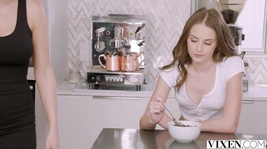 Fuck with beauty brunette Kyler Quinn