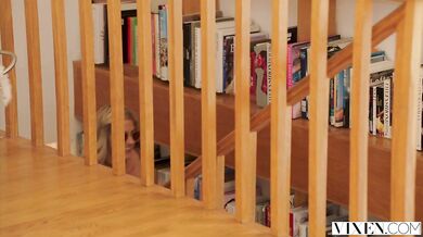 Beauty teen Brittany Benz rides hard dick