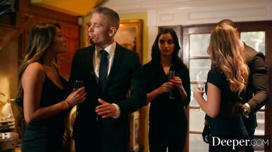 Threesome sex with Alina Lopez and Adria Rae