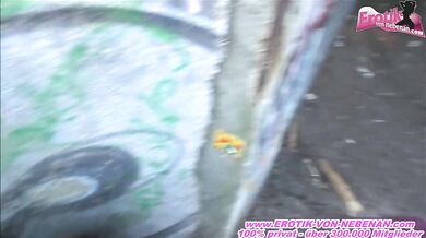 Student With Big Natural Tits Jenny Joy Agrees To Outdoor Threesome