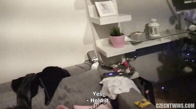 Czech Twins Dellai In Homemade Porn