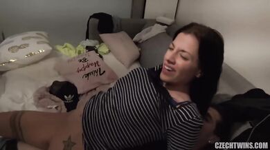 Czech Twins Dellai In Homemade Porn