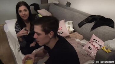 Czech Twins Dellai In Homemade Porn