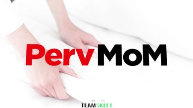 Stepmother Blaire Johnson Is Lying In Bed With A Night Mask When Stepson Comes In And Starts Rubbing Her Boobs