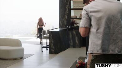 Redhead Marina Gold Gets Filled Her Tight Asshole