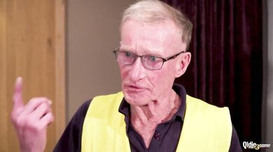 Andie Grey And Maya Sinn Share Cock Of Old Guy