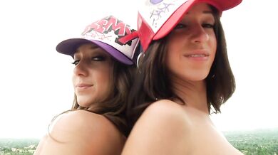 Two Pornstars Jada Stevens And Remy LaCroix Fucking In Threesome