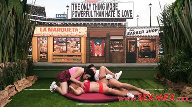 Two Latinas Gaby Veracruz And Paola Rubiel Fuck Hard Cock In Threesome