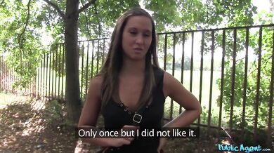 Naomi Bennet gets drilled in doggy-style and swallows a big load