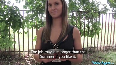 Naomi Bennet gets drilled in doggy-style and swallows a big load