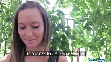 Naomi Bennet gets drilled in doggy-style and swallows a big load