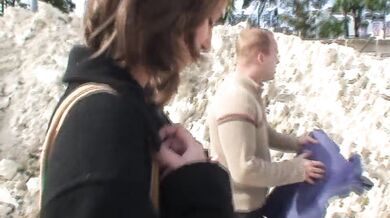 Charlotta Phillip's outdoor anal sex