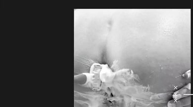 MYLF - Making sure her nude model's manhood is fully erect