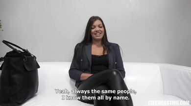 Pornstar Ellie Springlare and her beginning as amateur Barbora on Czech Casting