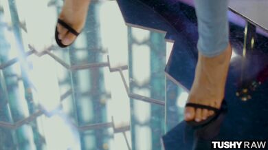 Riley Steele take every inch of a massive cock deep into her greedy, stretched-out ass