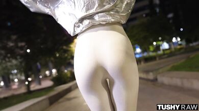 Petite slut Sirena Milano moan as her hungry ass gets stretched by a heavy cock