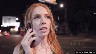 High speed pounding leaves Roxie Sinner gaping and soaked after taking the full length of a BBC