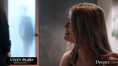 Saliva and sweat flew everywhere during this savage spit-roast, proving that Angie’s natural frame can handle a brutal internal wrecking.