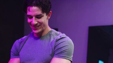 Every muscle in Sierra’s body tenses up while she endures a hardcore gym drilling that leaves her wet walls completely demolished.