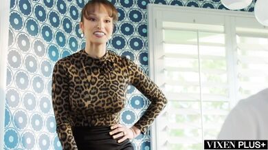 Lexi enjoys his hard cock