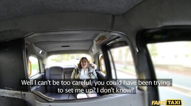 Famous British taxi anal session with a horny BBW stretching her holes