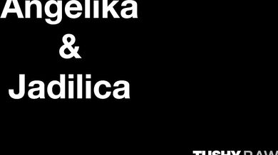 These petite vixens take turns enduring a brutal internal wrecking of their tight rectors