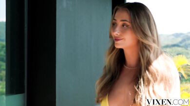 Watch Lily Phillips trade her housesitting duties for a wild session with a contractor