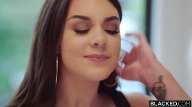 Gabbie Carter and Skylar Vox enjoy a wild interracial cheating threesome with a giant BBC