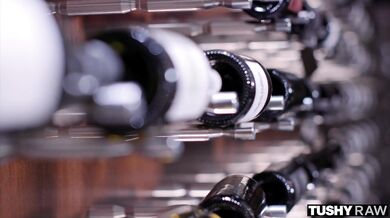 Petite hottie Destiny Cruz gets filled in both holes during her first double penetration