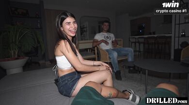 Fucking my best friends sister until her pussy is filled with cum