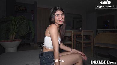 Fucking my best friends sister until her pussy is filled with cum