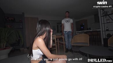 Fucking my best friends sister until her pussy is filled with cum