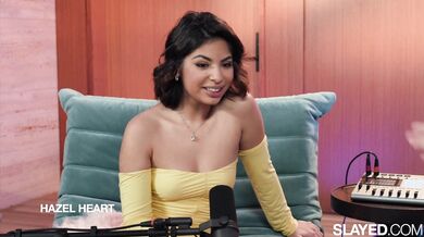 Hazel Heart gets her pussy thoroughly tasted and devoured by the gorgeous Angel Youngs