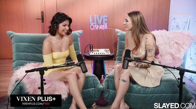 Hazel Heart gets her pussy thoroughly tasted and devoured by the gorgeous Angel Youngs