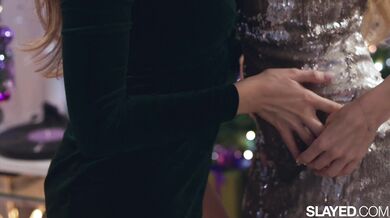 Redhead Mel Rose gets her pussy thoroughly licked and tasted by the gorgeous Nancy Ace