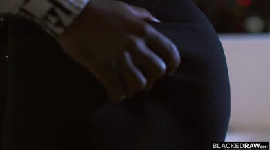 Thirsty BFFs enjoy a hardcore session as they share and devour a powerful black member