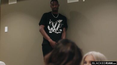 Hollywood's BBC gets a double workout as Emma Rosie and Isabella Jules take turns cumming