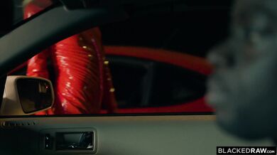 Blonde beauty experiences a mind blowing interracial double penetration climax