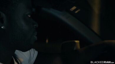 Blonde beauty experiences a mind blowing interracial double penetration climax