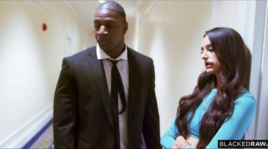 Luscious babe Eliza takes on BBC