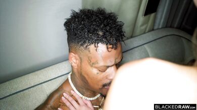 See model Sybil lose control while being mastered by a powerful black stud