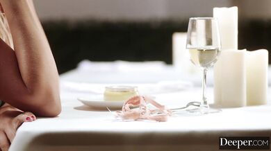 Blonde bombshell Savvy Suxx gets her tight pussy drilled and filled in this hardcore scene