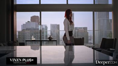 See how seductress Lena handles a rough pounding and a red hot spanking