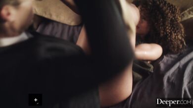 Total submission for Cecilia as she allows herself to be mastered in this intense encounter