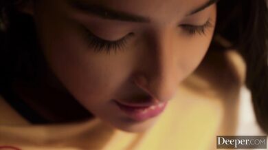 Total betrayal as kinky Emily forces her BF to witness her being filled by another man