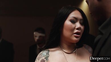 Kazumi and Connie Perignon handle a double dose of BBC in this hardcore party encounter