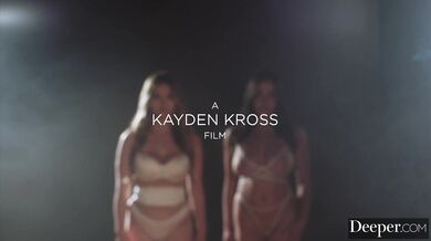 Double the curves and double the fun as Angie Faith and Rissa May get filled by a monster black member