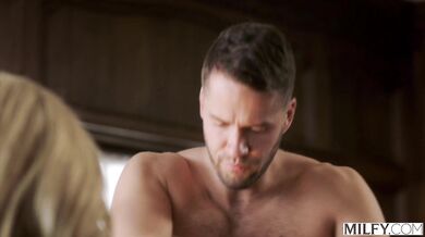 Total office domination as Ellie shows a naughty stud exactly what happens when he breaks the rules